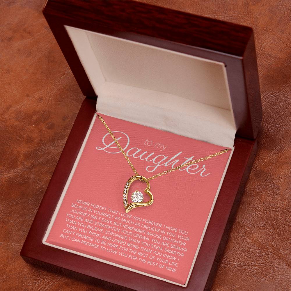 Forget Me Knot Pink - To My Daughter