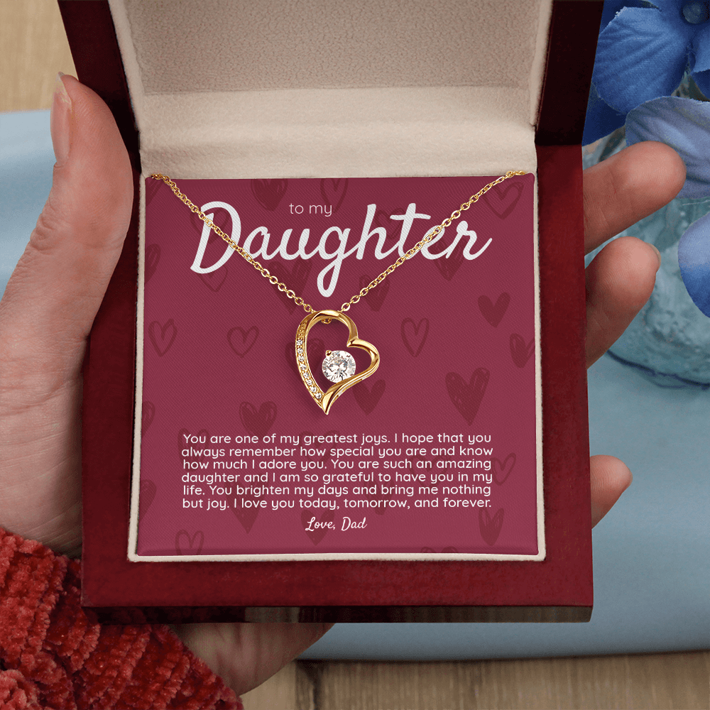 Joyful Hearts - To My Daughter - Love Dad