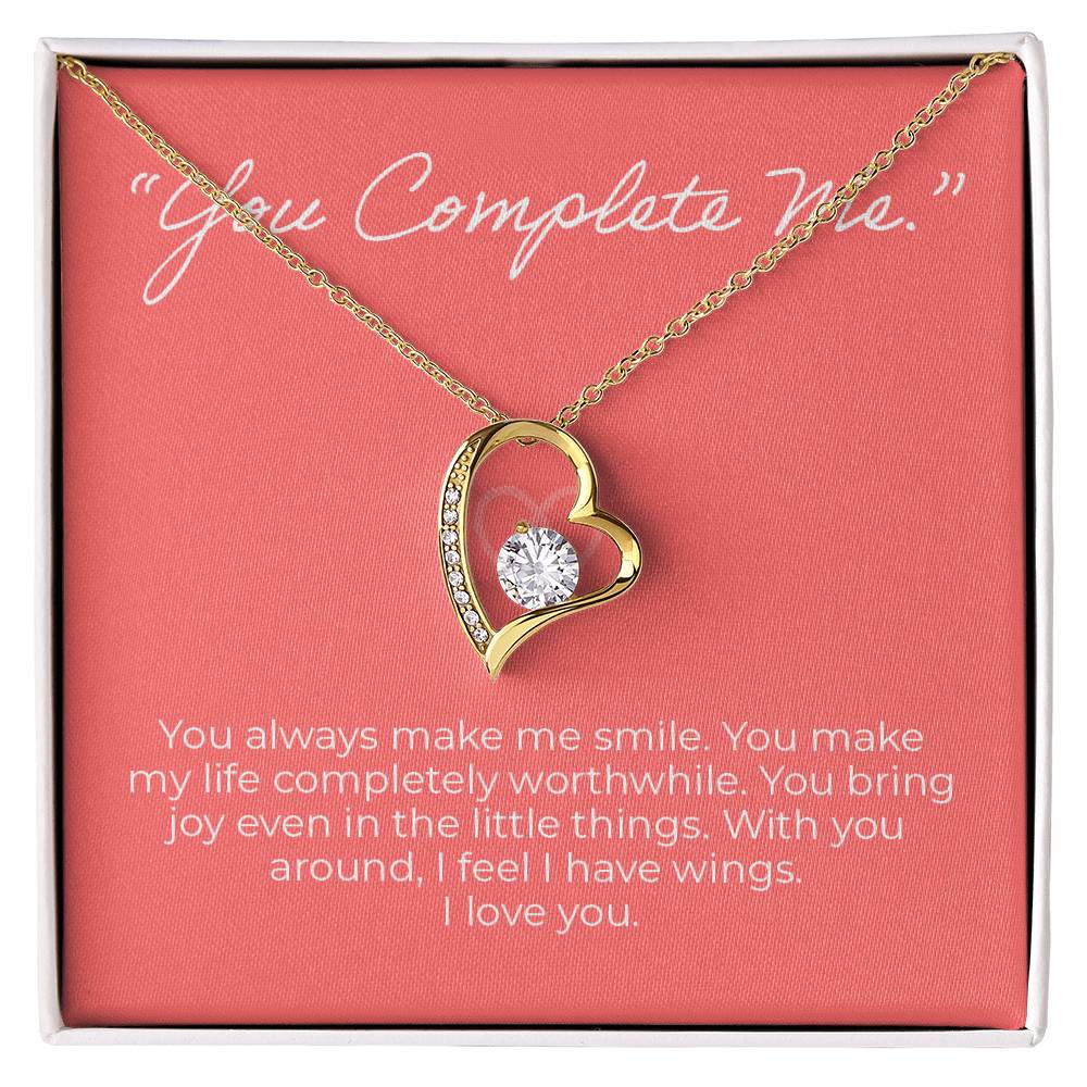 You Complete Me - To My Wife - Quotes Collection