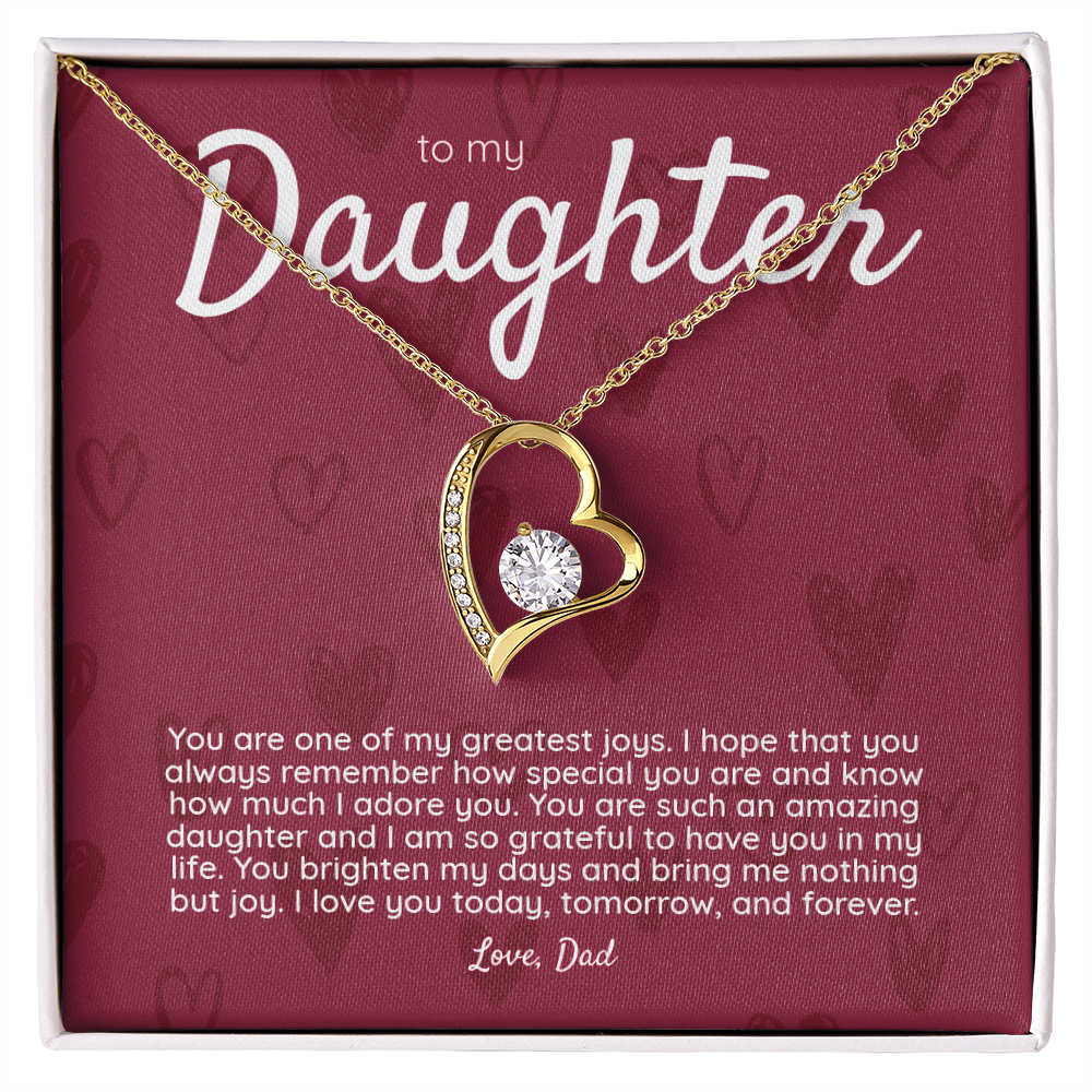 Joyful Hearts - To My Daughter - Love Dad