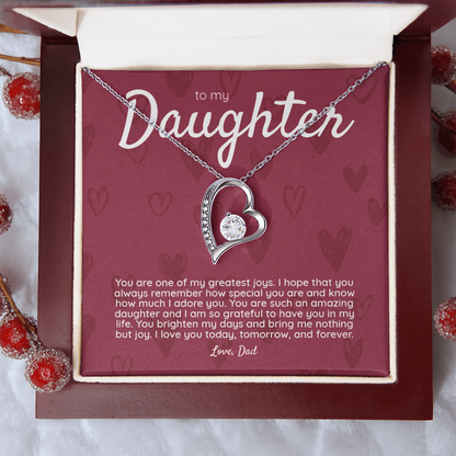Joyful Hearts - To My Daughter - Love Dad
