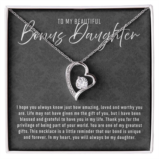 Bonus Daughter - To My Daughter - Step Daughter - Daughter In-Law