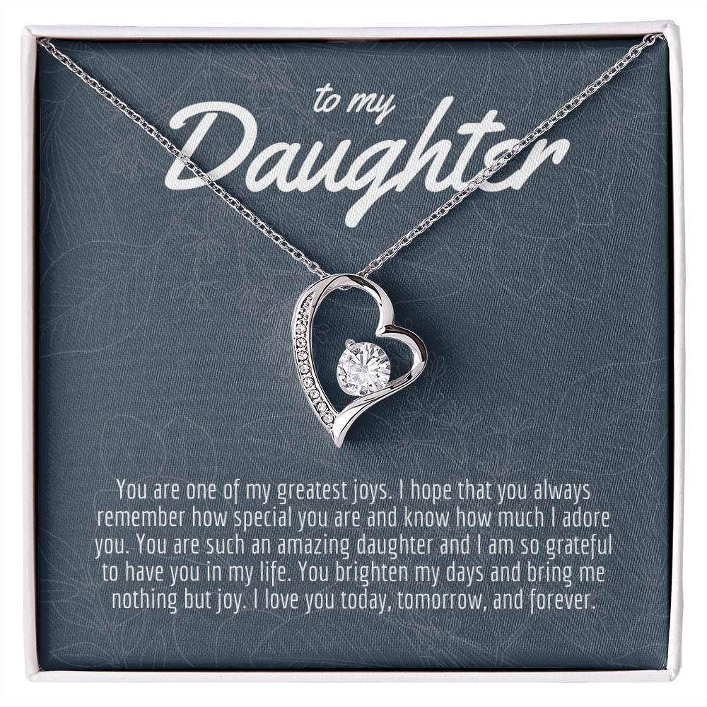Navy Floral - To My Daughter