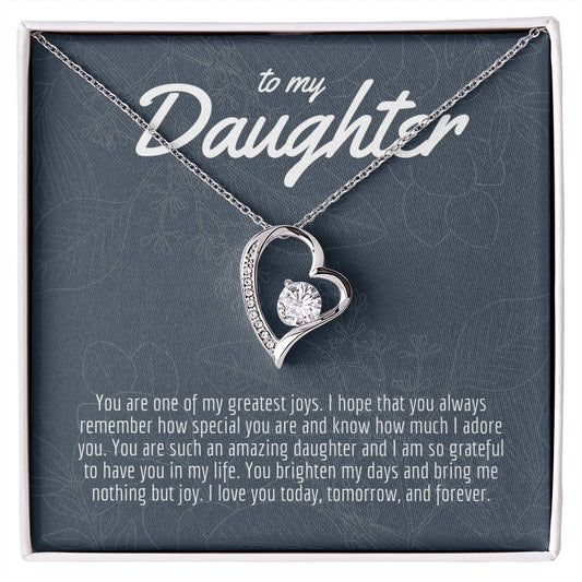 Navy Floral - To My Daughter