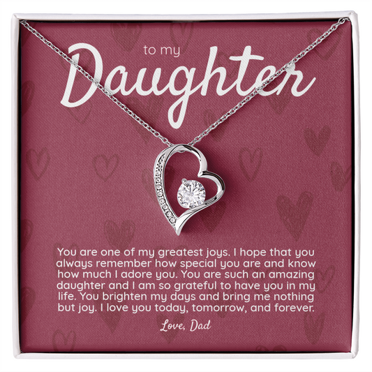 Joyful Hearts - To My Daughter - Love Dad