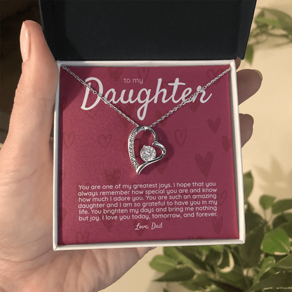 Joyful Hearts - To My Daughter - Love Dad