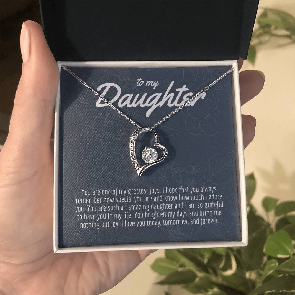 Navy Floral - To My Daughter