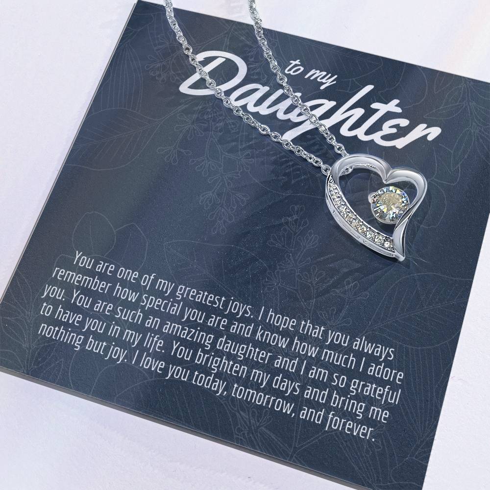 Navy Floral - To My Daughter