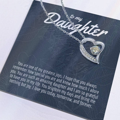 Navy Floral - To My Daughter