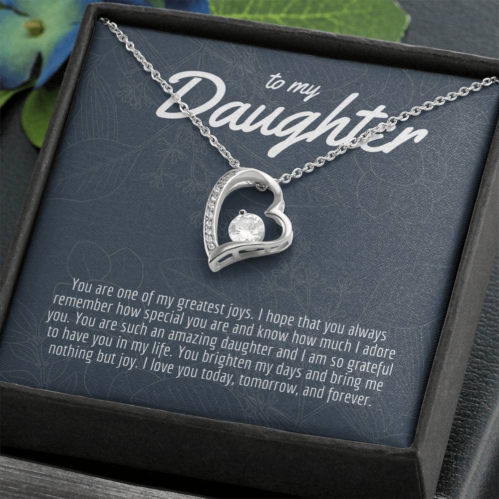 Navy Floral - To My Daughter