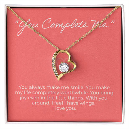 You Complete Me - To My Wife - Quotes Collection