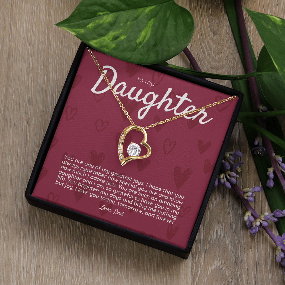 Joyful Hearts - To My Daughter - Love Dad