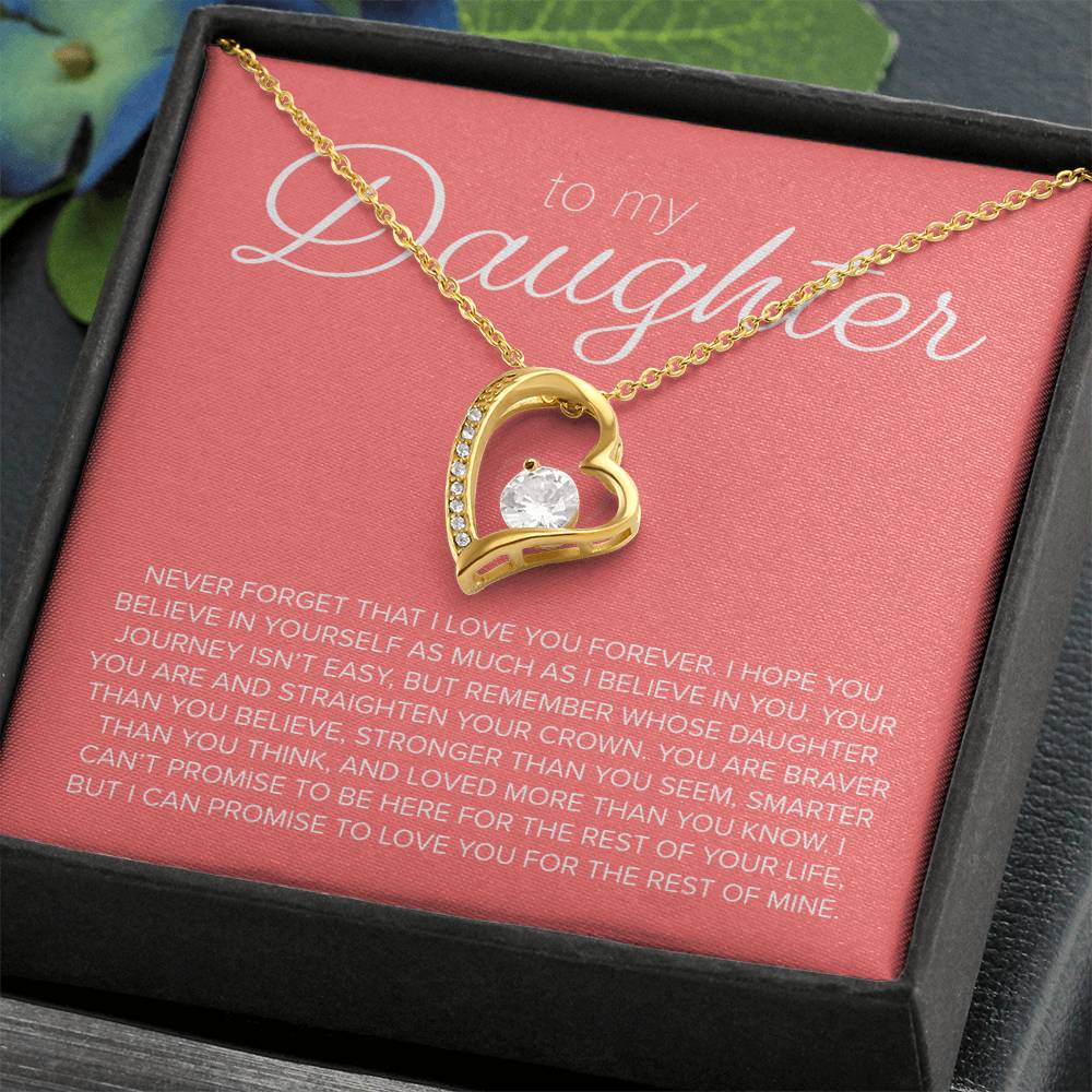 Forget Me Knot Pink - To My Daughter