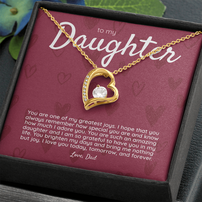 Joyful Hearts - To My Daughter - Love Dad