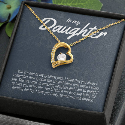 Navy Floral - To My Daughter